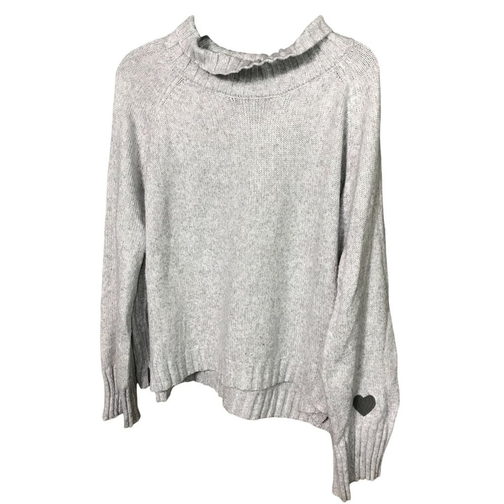 Studio Park Lt. Gray heather Cropped‎ Sweater